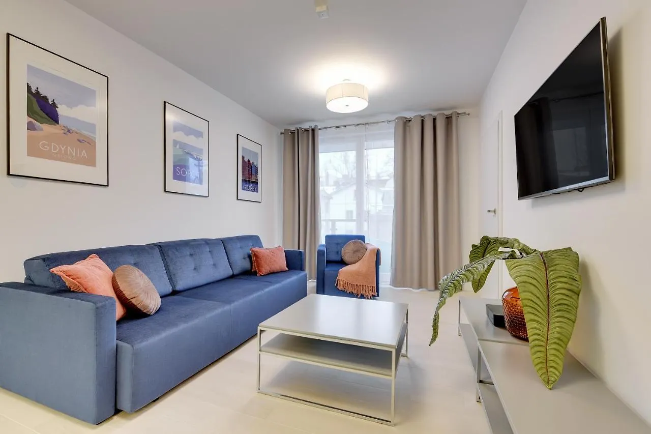 Lion Apartments - Chopina 29 With Parking 5 Min From The Beach And Center Sopot 0*,  Polska